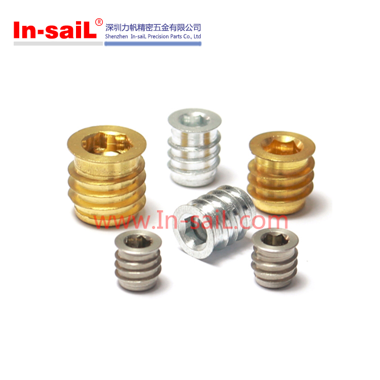 Brass Threaded Seif-Tapping Insert Nut for Plastic