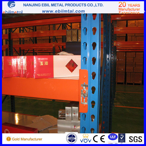 American Metallic Teardrop Pallet Rack with Ce / ISO Certificates