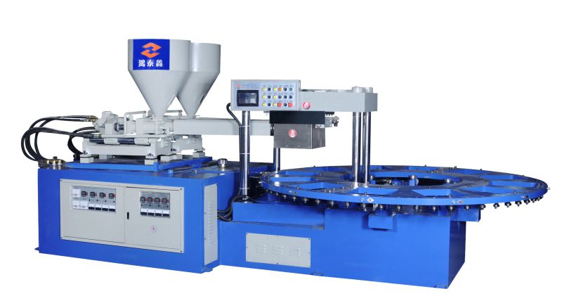 Dual Density 2 Color Plastic Injection Moulding Machine