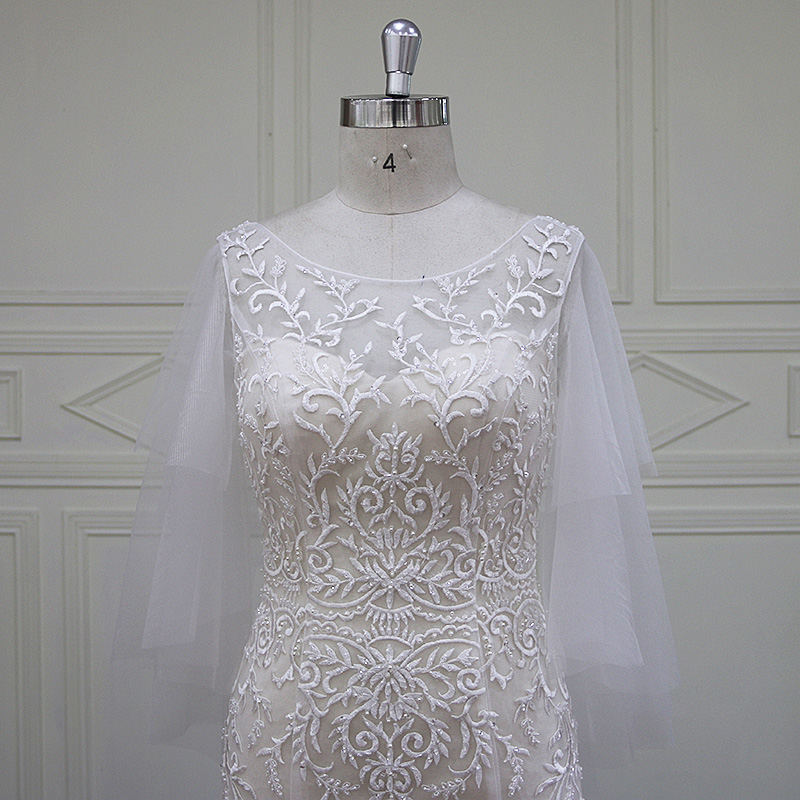 Heavy Beading Embroidery Bridal Dress