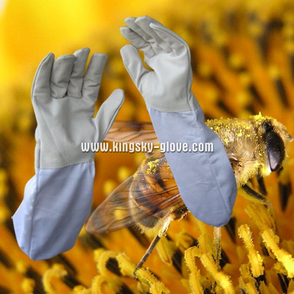 Goatskin Canvas Long Sleeve Bee-Keeping Work Glove