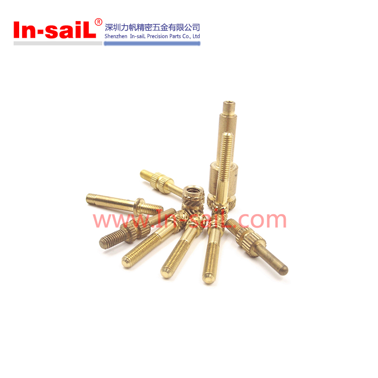 China Fastener Supplier Brass Nuts for Plastic Case or Phone Shell