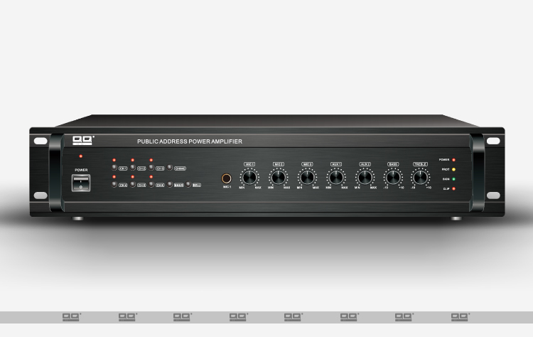 Pre-Power PA Amplifier with Individual Volume Contronal 60-880W