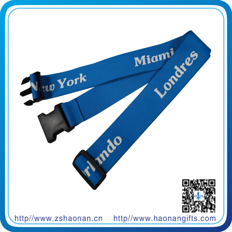 Custom Any Colors Own Design Luggage Strap for Gift