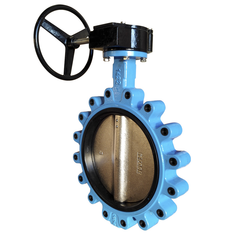 Wafer Lug Type Butterfly Valve, Gear Box Operator