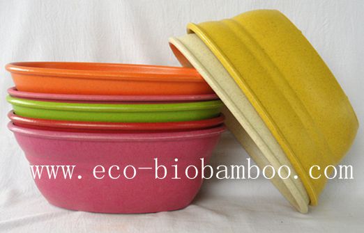 Bamboo Fiber Flower Pot (BC-F1008)