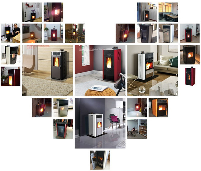 Biomass Wood Pellet Fireplace Stoves (CR-04)