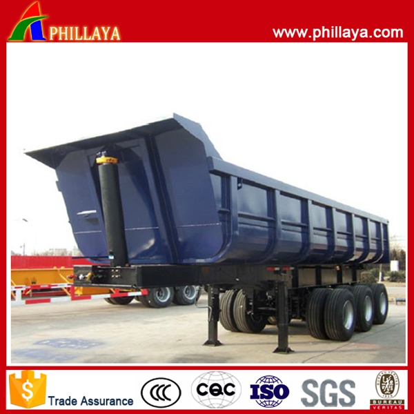 3 axle Diesel Fuel Type Dump Tipper Trailer