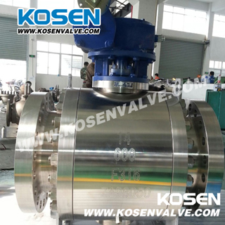 Forged Steel Trunnion Ball Valves (Q347)