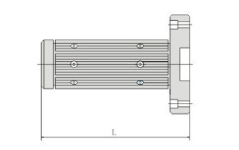 6 Inch Flage Fixed Board Type Air Shaft