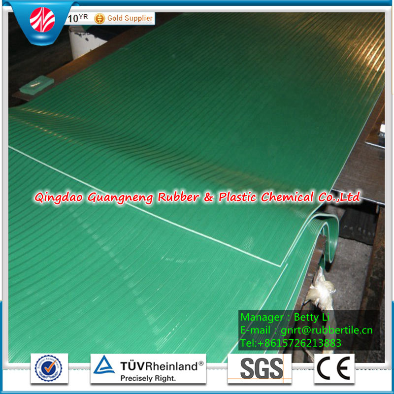 Anti-Slip Rubber Sheet, Rubber Exercise Sheet, Rib Rubber Sheet