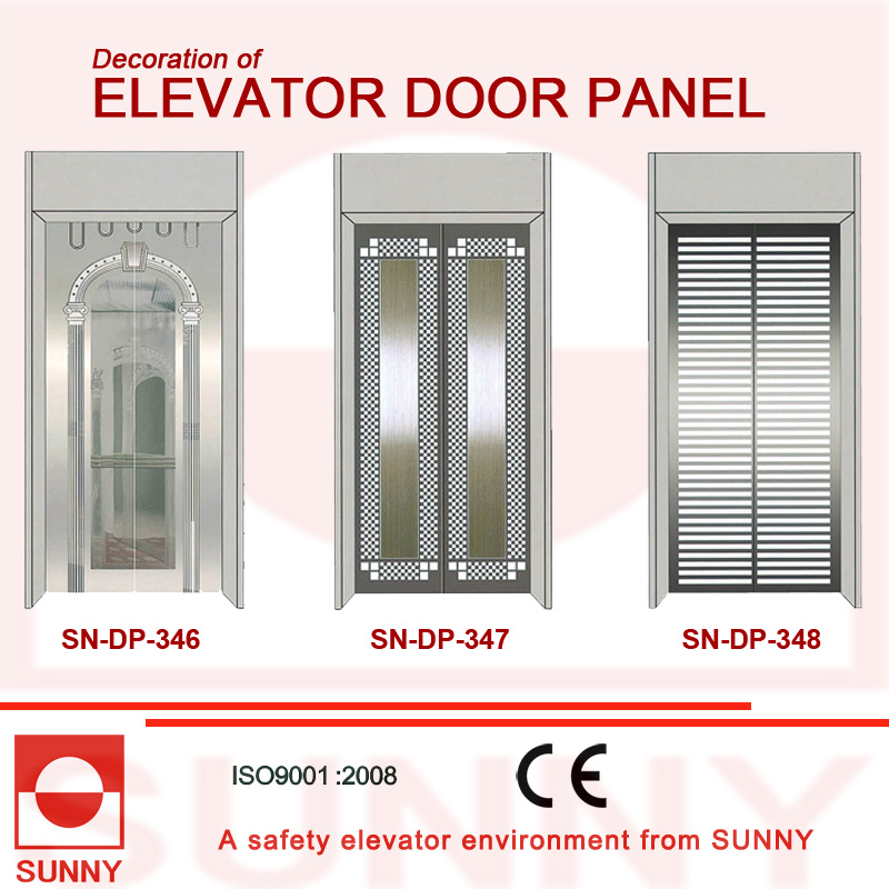 Hiarline Stainless Steel Door Panel for Elevator Cabin Decoration (SN-DP-337)