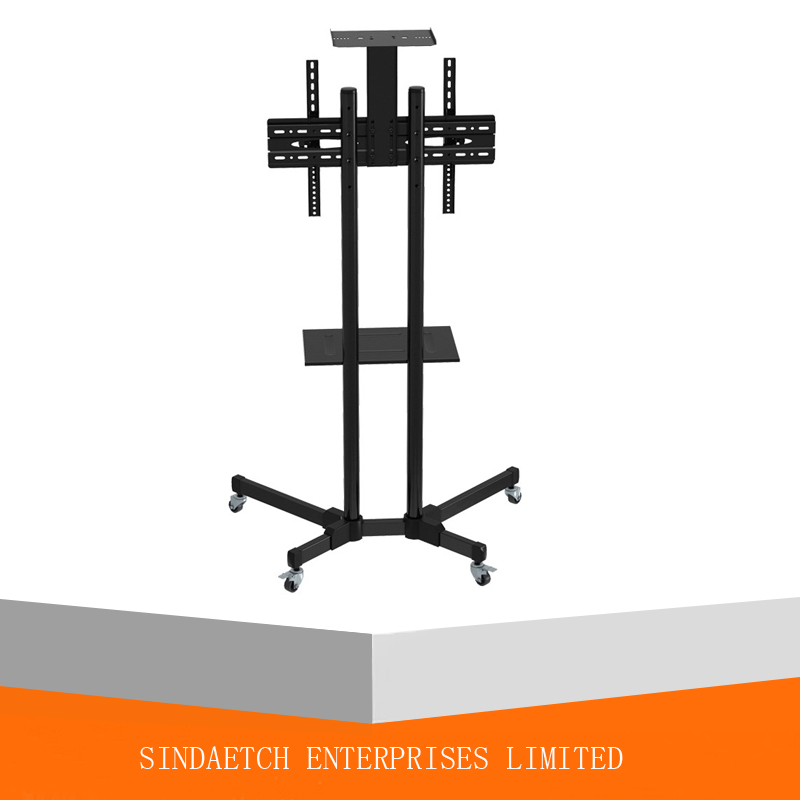 Public TV Floor Stand Wheelbase 30-60