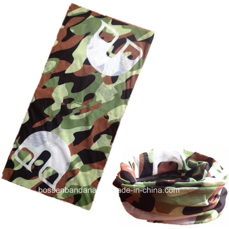 Custom Design Microfiber Seamless Buff Style Multifunctional Magic Neck Tube Buff Headwear