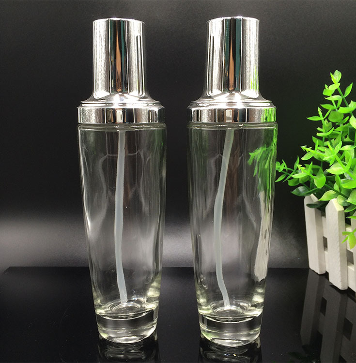 20ml 30ml 50ml 100ml Glass Body Lotion Bottle with Pump