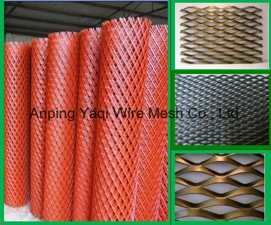 China Factory PVC Coated Aluminum Expanded Metal Mesh Sheet