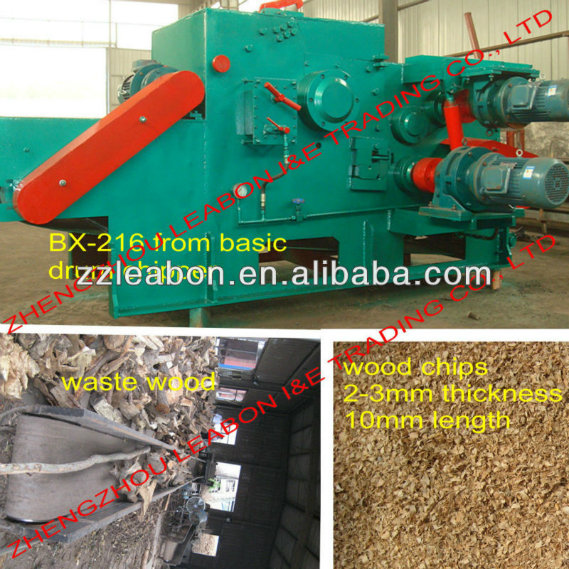 CE Biomass Tree Wood Drum Chipping Machine