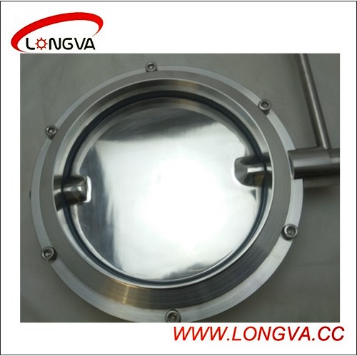 Sanitary Stainless Steel Butt Welded Butterfly Valve