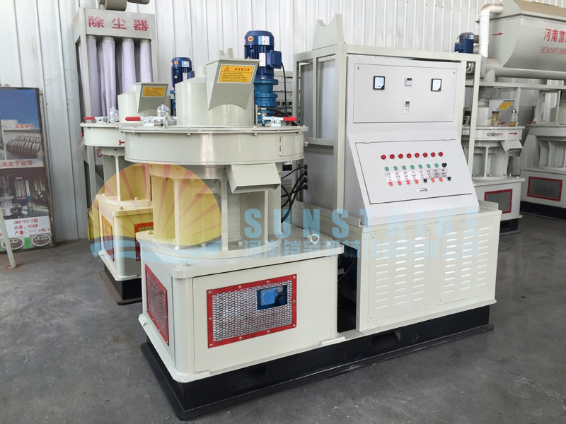 1-1.5tph Ring Die Wood Pellet Machine Wood Pellet Mill