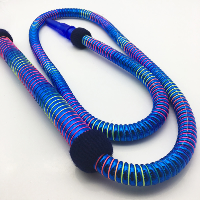 1.8m Blue Sps Hookah Shisha Hose with Acrylic Mouthpiece (ES-HH-012-1)