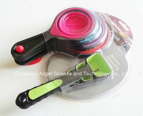 Holiday Silicone Cooking Utensil Measuring Spoon Set Sk18