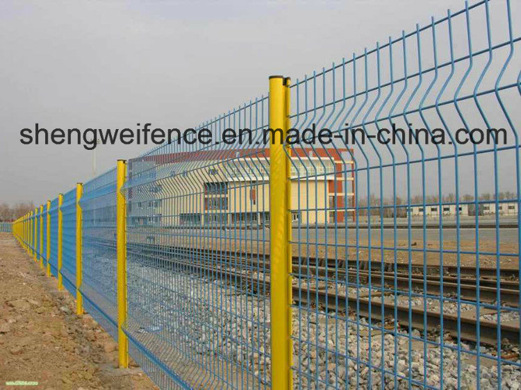 PVC Coated 3D Welded Garden Fence Panels