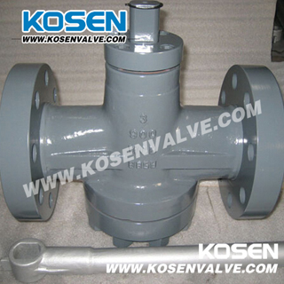 Worm Gear Inverted Pressure Balance Lubricated Plug Valves