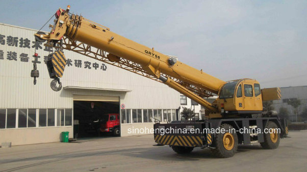 50 Tons Rough Terrain Crane, Mobile Crane Qry50