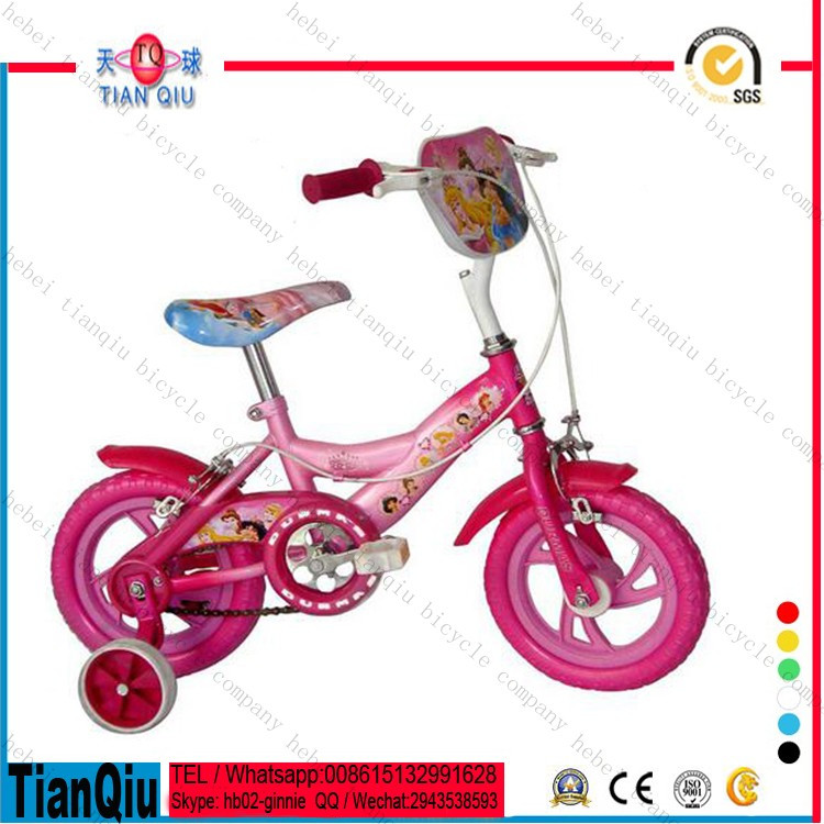 2016 Factory Whosale Kids Bikes/Cartoon Cute Child Bicycle/Cool Design Child Bicycle