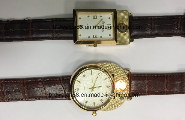 Custom Novelty Quartz Watches with Cigarette Cigar Lighter