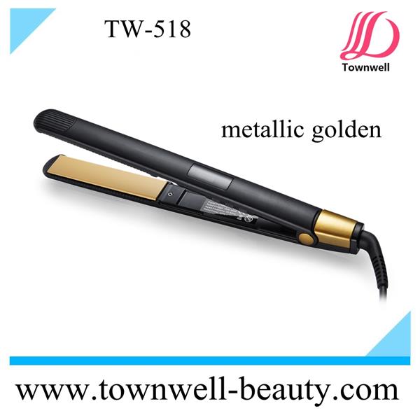 Beauty Salon Equipment Black Color of Ceramic Hair Straightener