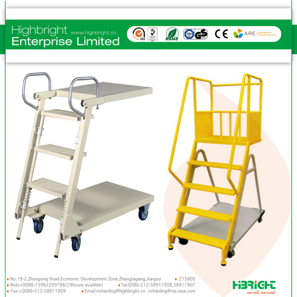 Supermarket Platform Step Ladder Truck Trolley