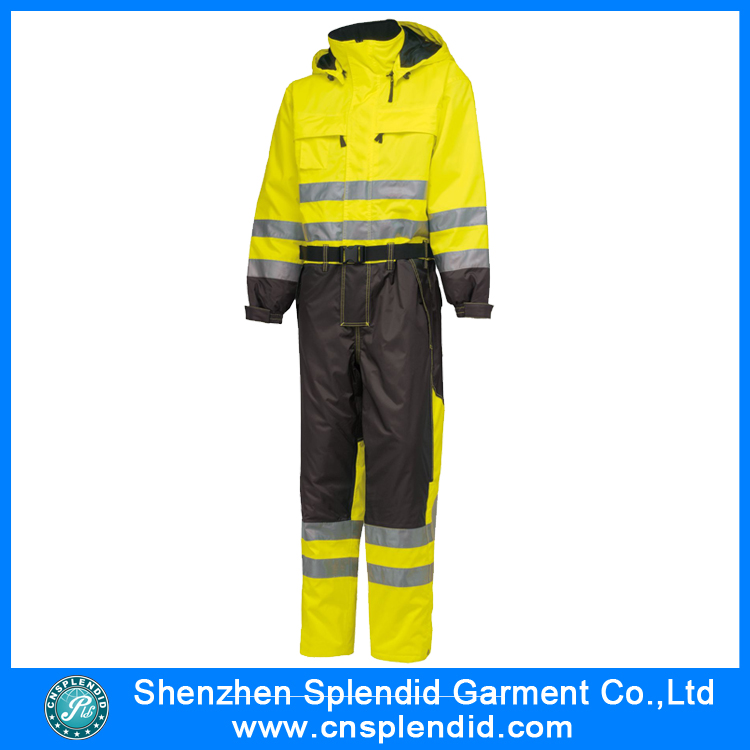 Workwears Working Uniform Safety Winter Coverall with High Quality From China