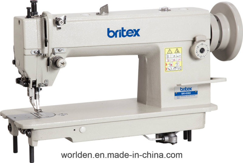 Br-302 Direct Drive Top and Bottom Feed Lockstitch Sewing Machine