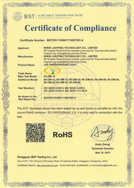 6W IP67 LED Underground Light with Ce/RoHS Approval