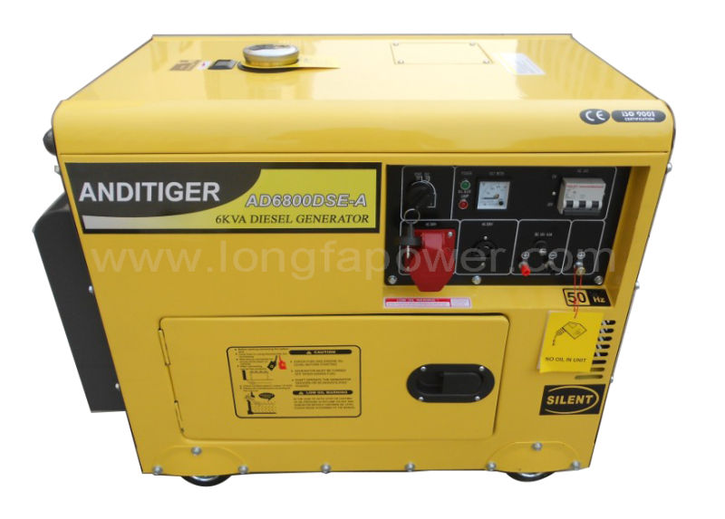 5kw Silent Diesel Generator with CE Soncap Ciq