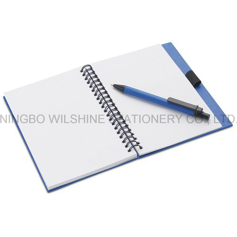 Quality Spiral Notebook with Full Color Printed Cardboard Cover (SNB110)