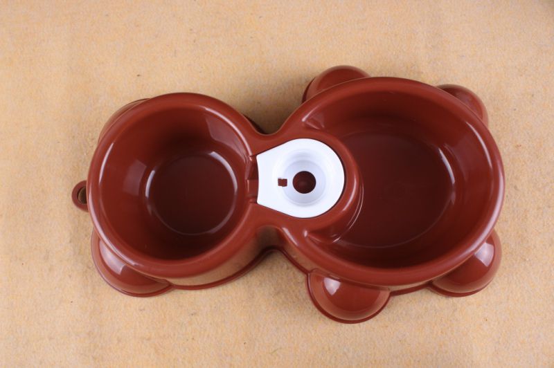 Pet Product Bear Pet Double Bowl