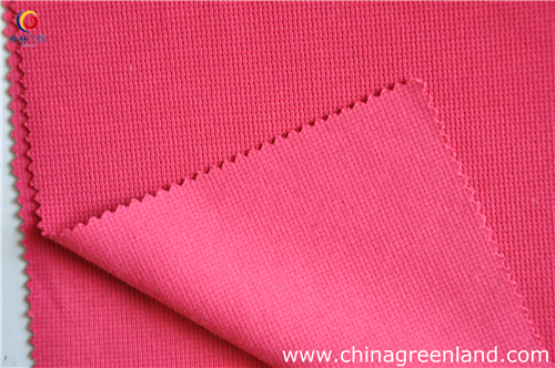 Polyester / Rayon Spandex Poplin Fabric (GLLFC016)