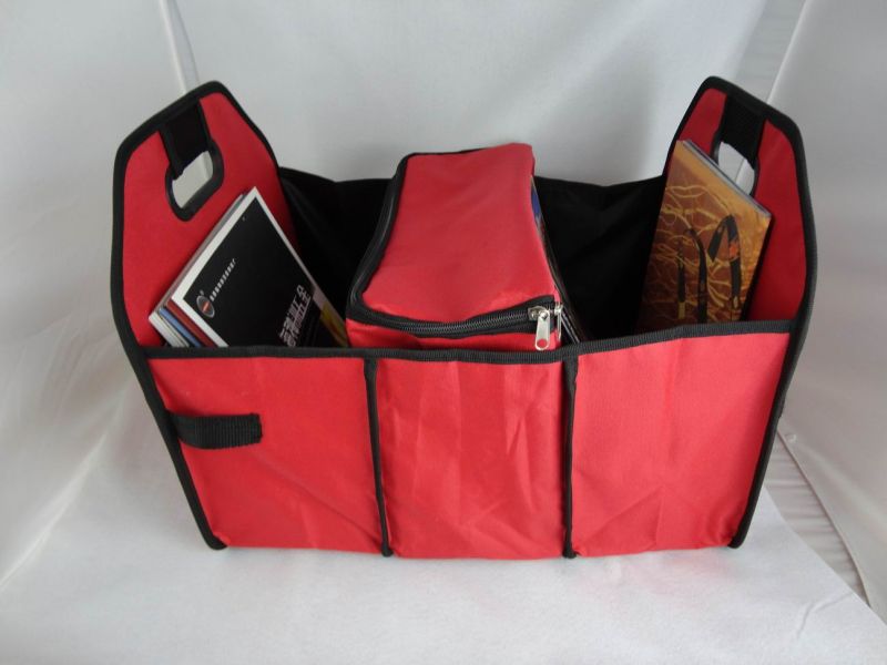 Foldable Trunk Organizer and Cooler Set