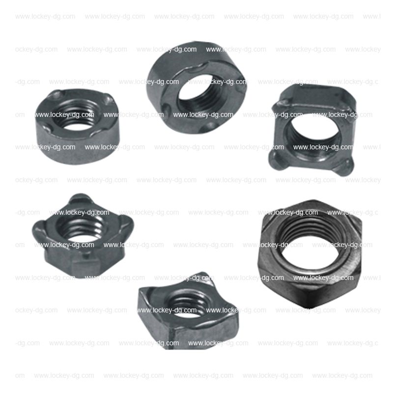 Stainless Steel Square Weld Nut Passivated