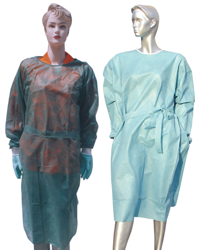 Disposable Coverall with Hood and Shoe Cover of Different Size