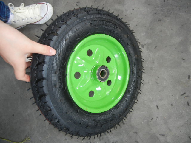 Qingdao Wheelbarrow Tire 400-8 Wheelbarrow Wheel