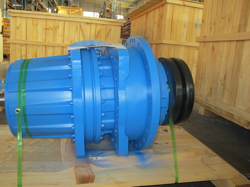 Planetary Geared Motor with Shrink Disc