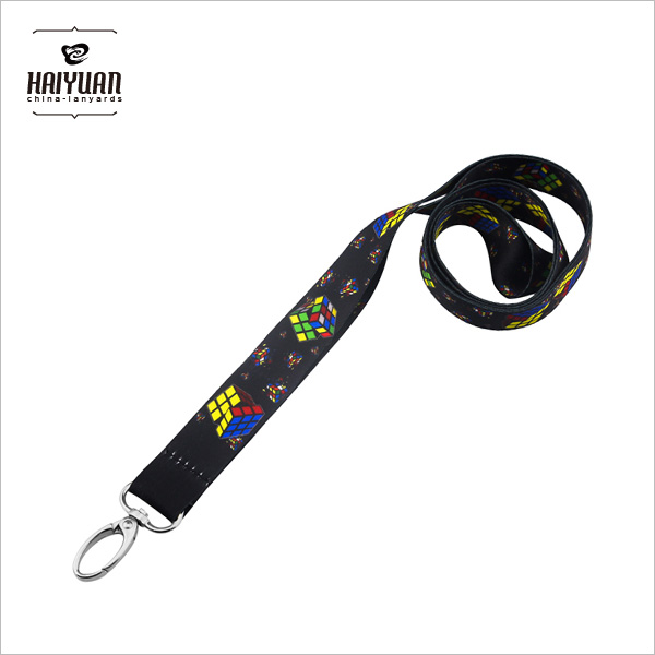 Customized Exhibition Lanyard with Heat-Transfer Printing Logo