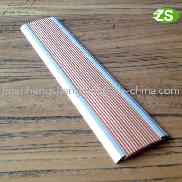 Anti-Slip Aluminum Building Stairs Nosing Strip of Laminated Edge Strips