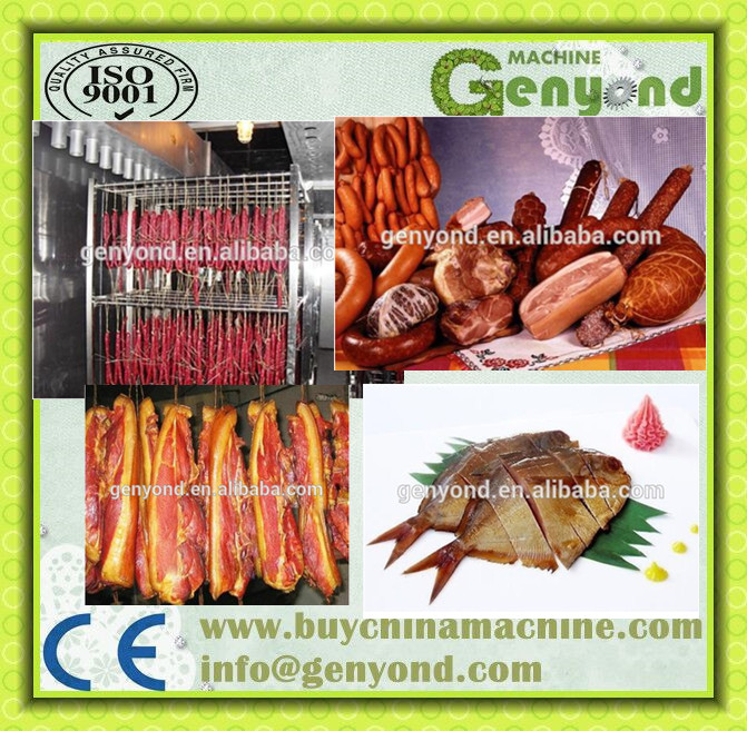 Automatic Stainless Steel Sausage Smoking Oven in China