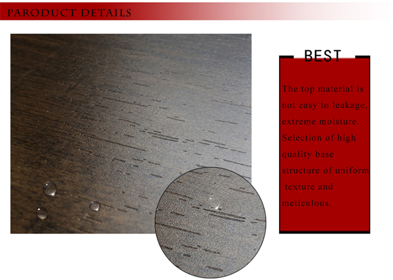 8.3mm E0 AC4 Crystal Waterproof Laminated Flooring