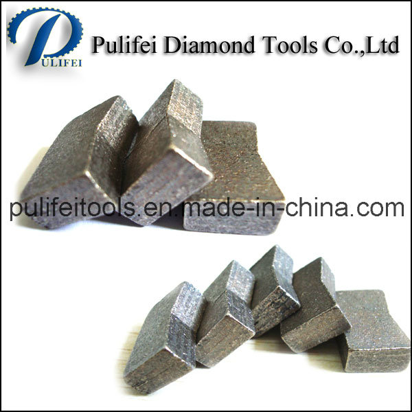 Diamond Saw Teeth Abrasive Stone Cutting Segment for Rocks Cutting