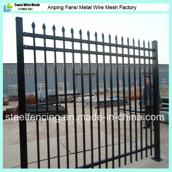 China Factory Galvanized Faux Wrought Iron Fence Fo USA